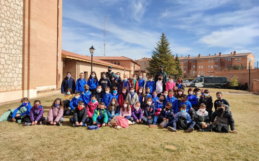 4º EP asiste al campeonato de judo de la Guardia Civil